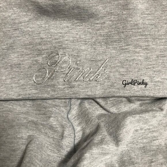 vs PINK flare leggings IN HEATHER GREY BLING NEW RELEASE M-XXL & SHORT LENGTH - Picture 8 of 10